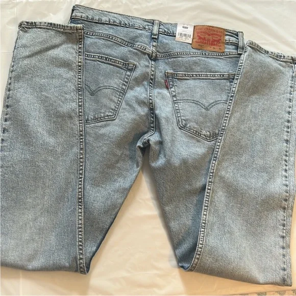 Levi's 34 x 36 Jeans 512 Slim Taper Fit Stretch Jeans zip fly NWT